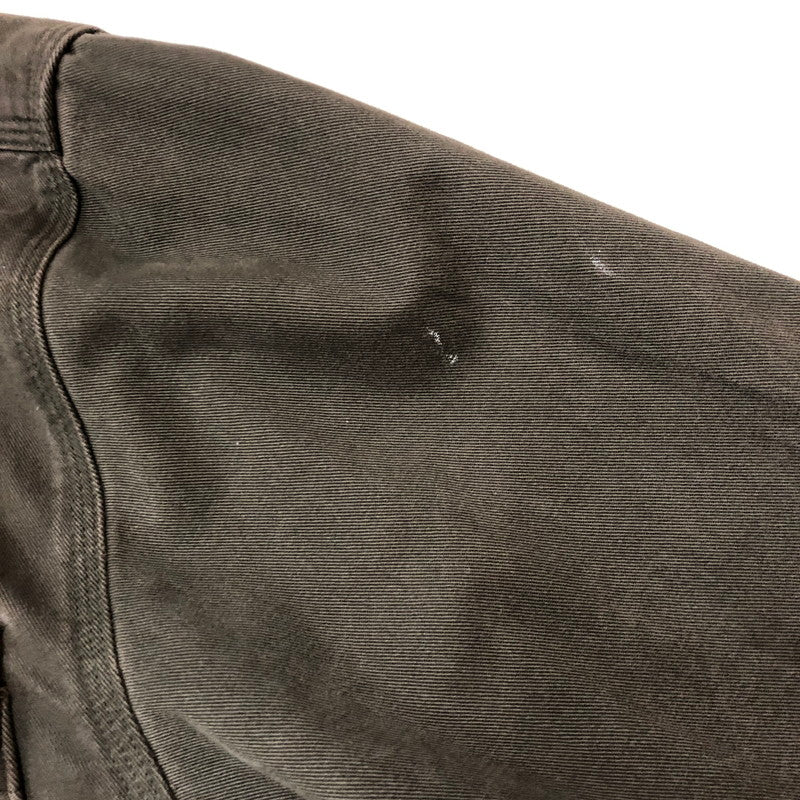【現状渡し品】【メンズ】 Carhartt カーハート SAND STONE TWILL SHIRT S09 MOS サンドストーン ツイル シャツ 長袖 トップス 145-250917-yo-13-tei サイズ：XL カラー：モス 万代Net店