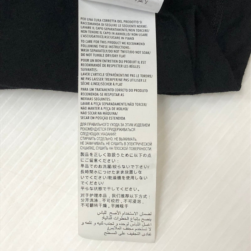 【中古品】【メンズ】 LOGO WASHED OVERSIZE TEE 440103 ロゴ ウォッシュド オーバーサイズ Tシャツ 半袖 トップス ヴィンテージ加工 141-250917-yo-03-fuzh サイズ：L カラー：ブラック 万代Net店