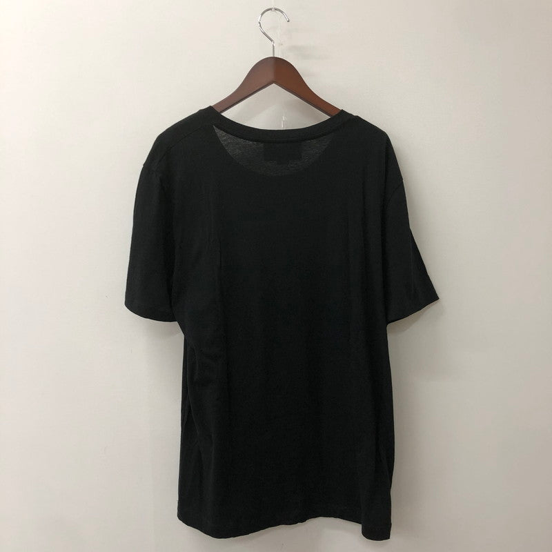 【中古品】【メンズ】 LOGO WASHED OVERSIZE TEE 440103 ロゴ ウォッシュド オーバーサイズ Tシャツ 半袖 トップス ヴィンテージ加工 141-250917-yo-03-fuzh サイズ：L カラー：ブラック 万代Net店
