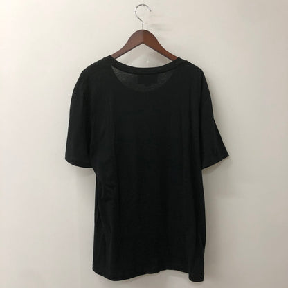 【中古品】【メンズ】 LOGO WASHED OVERSIZE TEE 440103 ロゴ ウォッシュド オーバーサイズ Tシャツ 半袖 トップス ヴィンテージ加工 141-250917-yo-03-fuzh サイズ：L カラー：ブラック 万代Net店