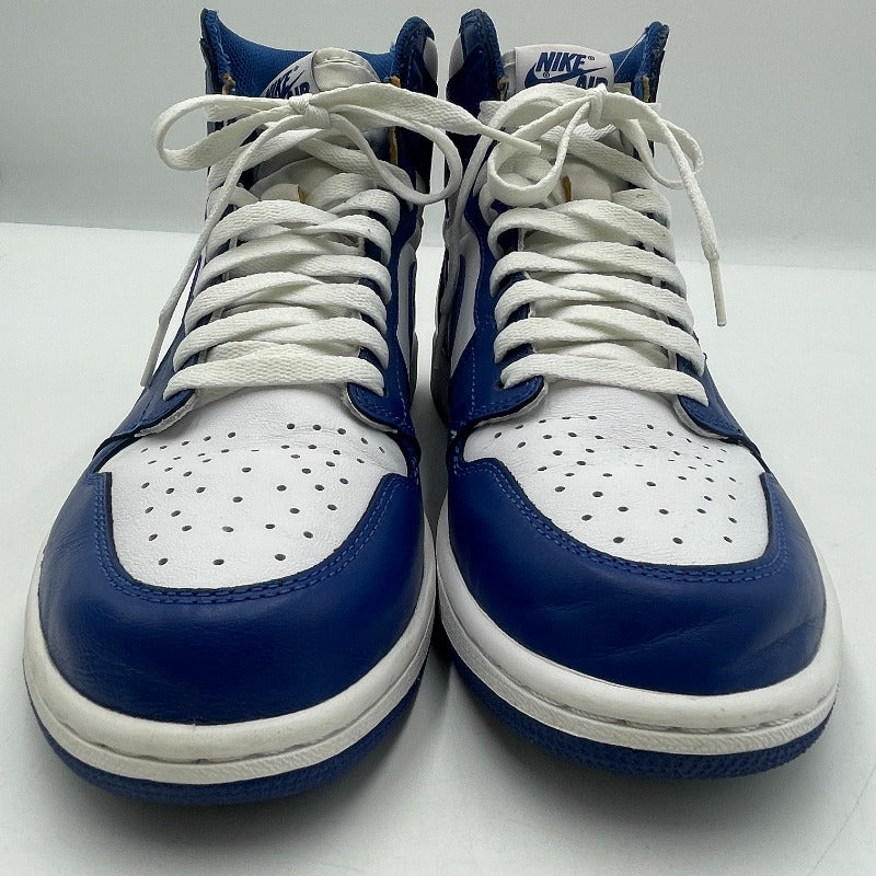 【中古品】【メンズ】 NIKE ナイキ AIR JORDAN 1 RETRO HIGH ”STORM BLUE" エアジョーダン1 レトロ ハイ "ストーム ブルー" 555088-127 スニーカー 靴 160-250927-nm-02-tei サイズ：28.0cm 万代Net店