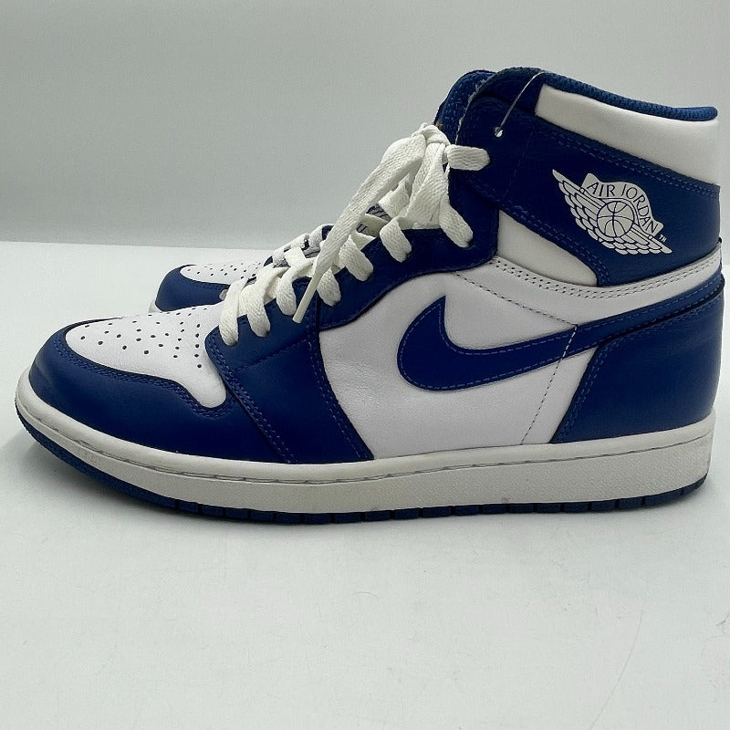 【中古品】【メンズ】 NIKE ナイキ AIR JORDAN 1 RETRO HIGH ”STORM BLUE" エアジョーダン1 レトロ ハイ "ストーム ブルー" 555088-127 スニーカー 靴 160-250927-nm-02-tei サイズ：28.0cm 万代Net店