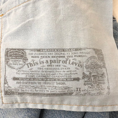 【現状渡し品】【メンズ】 Levi's リーバイス 501XX DENIM PANTS デニムパンツ ボタン裏689 コロンビア製 156-250917-yo-29-tei サイズ：38 カラー：インディゴ 万代Net店