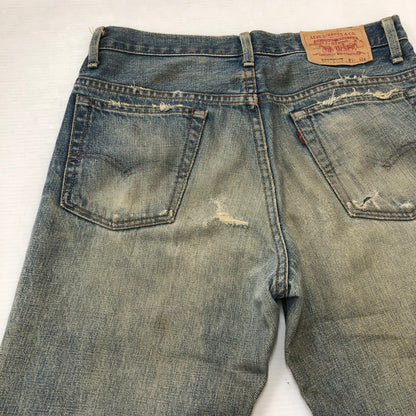 【現状渡し品】【メンズ】 Levi's リーバイス LOT 71517 517 BOOTSCUT DENIM PANTS ブーツカット デニムパンツ ボトムス 日本製 156-250917-yo-30-tei サイズ：31 カラー：インディゴ 万代Net店