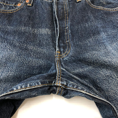 【現状渡し品】【メンズ】 Levi's リーバイス 501 DENIM PANTS デニム パンツ ボトムス ボタン裏553 USA製 156-250917-yo-23-tei サイズ：30 カラー：インディゴ 万代Net店
