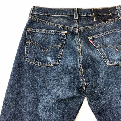 【現状渡し品】【メンズ】 Levi's リーバイス 501 DENIM PANTS デニム パンツ ボトムス ボタン裏553 USA製 156-250917-yo-23-tei サイズ：30 カラー：インディゴ 万代Net店