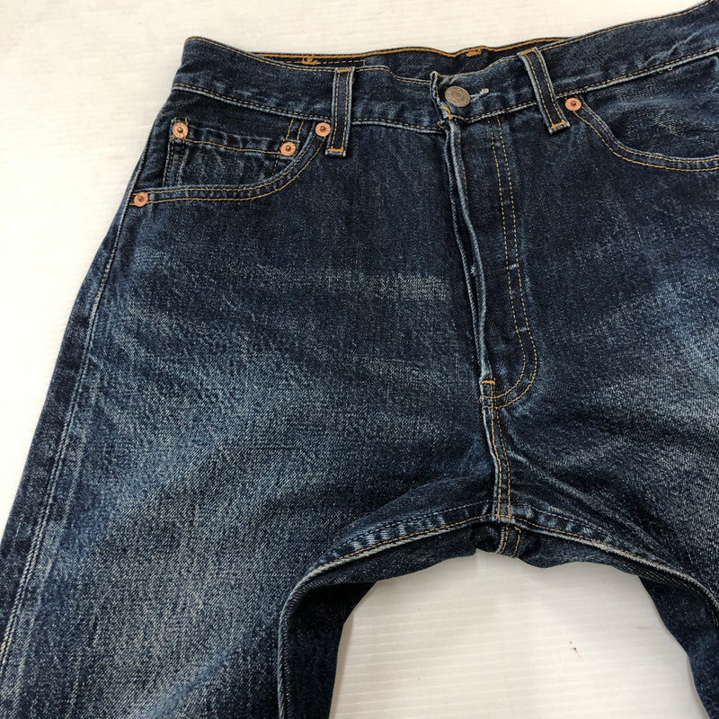 【現状渡し品】【メンズ】 Levi's リーバイス 501 DENIM PANTS デニム パンツ ボトムス ボタン裏553 USA製 156-250917-yo-23-tei サイズ：30 カラー：インディゴ 万代Net店
