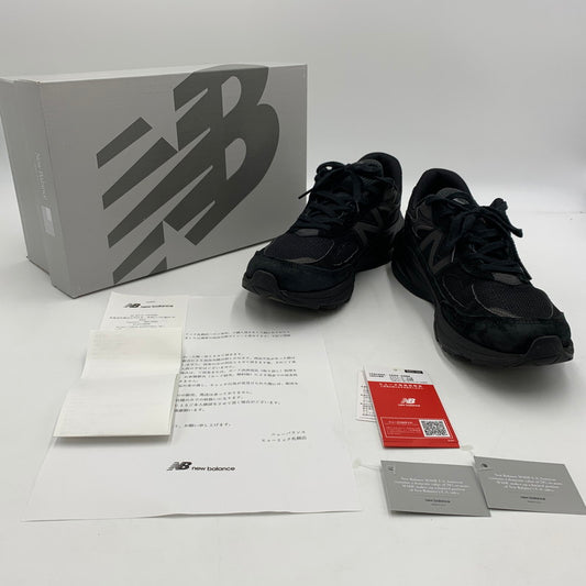 【中古品】【メンズ】 NEW BALANCE ニューバランス TRIPLE BLACK SNEAKERS 990V6 U990BB6 トリプルブラック スニーカー 靴 162-251225-ko-18-tei サイズ：27cm カラー：ブラック 万代Net店