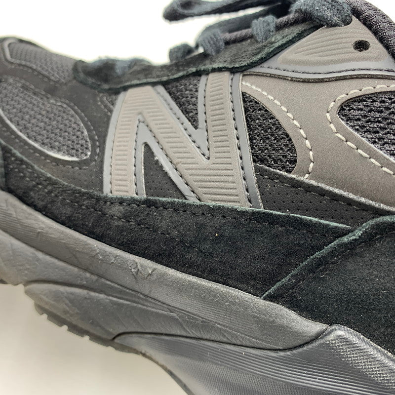 【中古品】【メンズ】 NEW BALANCE ニューバランス TRIPLE BLACK SNEAKERS 990V6 U990BB6 トリプルブラック スニーカー 靴 162-251225-ko-18-tei サイズ：27cm カラー：ブラック 万代Net店