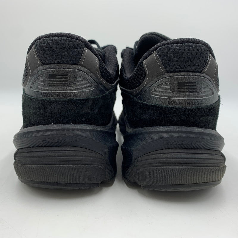 【中古品】【メンズ】 NEW BALANCE ニューバランス TRIPLE BLACK SNEAKERS 990V6 U990BB6 トリプルブラック スニーカー 靴 162-251225-ko-18-tei サイズ：27cm カラー：ブラック 万代Net店