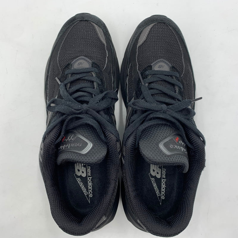 【中古品】【メンズ】 NEW BALANCE ニューバランス TRIPLE BLACK SNEAKERS 990V6 U990BB6 トリプルブラック スニーカー 靴 162-251225-ko-18-tei サイズ：27cm カラー：ブラック 万代Net店