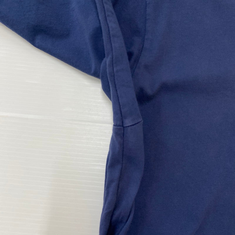 【中古品】【メンズ】 Supreme シュプリーム 25SS WARM UP WASHED S/S TOP ウォーム アップ ウォッシュド ショートスリーブ トップ 半袖 トップス Tシャツ 149-251225-yy-08-tei サイズ：L カラー：ネイビー 万代Net店