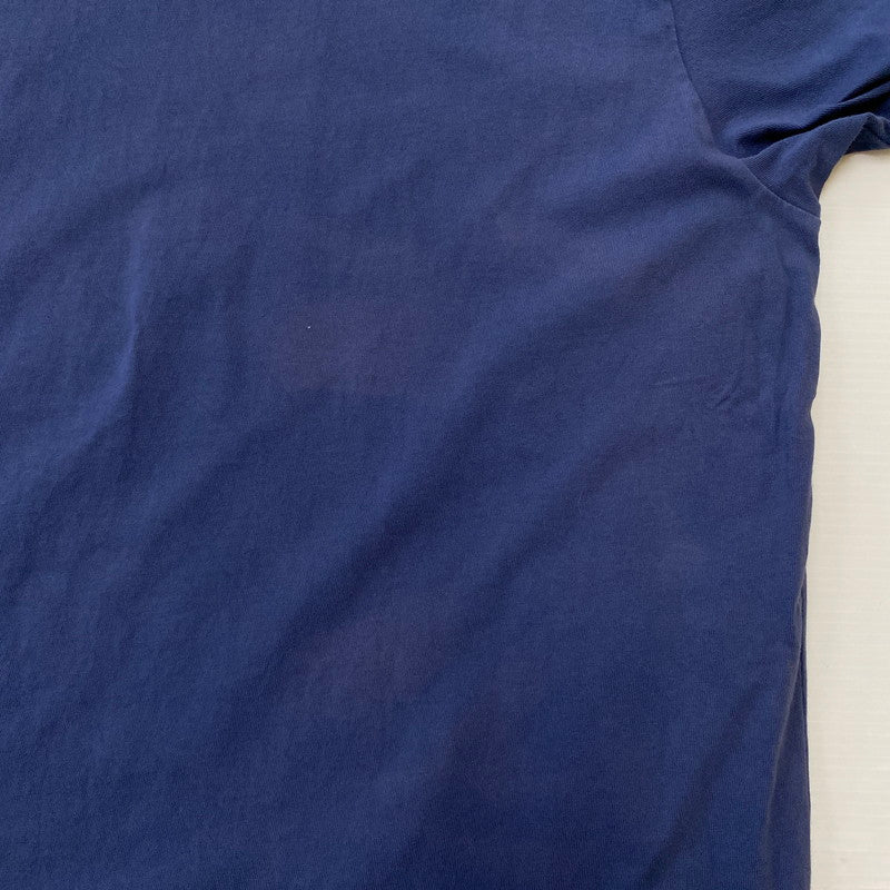 【中古品】【メンズ】 Supreme シュプリーム 25SS WARM UP WASHED S/S TOP ウォーム アップ ウォッシュド ショートスリーブ トップ 半袖 トップス Tシャツ 149-251225-yy-08-tei サイズ：L カラー：ネイビー 万代Net店