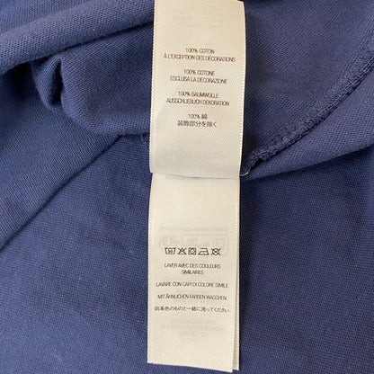 【中古品】【メンズ】 Supreme シュプリーム 25SS WARM UP WASHED S/S TOP ウォーム アップ ウォッシュド ショートスリーブ トップ 半袖 トップス Tシャツ 149-251225-yy-08-tei サイズ：L カラー：ネイビー 万代Net店