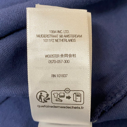 【中古品】【メンズ】 Supreme シュプリーム 25SS WARM UP WASHED S/S TOP ウォーム アップ ウォッシュド ショートスリーブ トップ 半袖 トップス Tシャツ 149-251225-yy-08-tei サイズ：L カラー：ネイビー 万代Net店