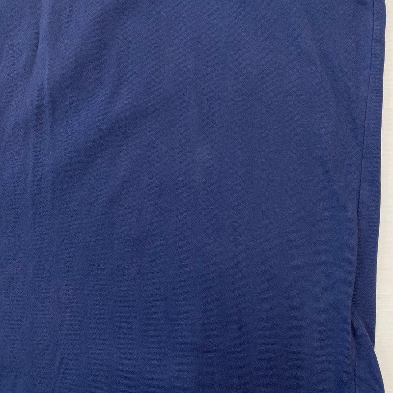【中古品】【メンズ】 Supreme シュプリーム 25SS WARM UP WASHED S/S TOP ウォーム アップ ウォッシュド ショートスリーブ トップ 半袖 トップス Tシャツ 149-251225-yy-08-tei サイズ：L カラー：ネイビー 万代Net店