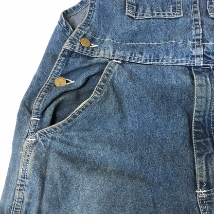 【現状渡し品】【メンズ】 CARTER'S カーターズ 70's DENIM OVERALL VINTAGE W418MSW 70年代 デニム オーバーオール ボトムス ヴィンテージ 145-251125-yo-22-tei サイズ：M カラー：インディゴ 万代Net店