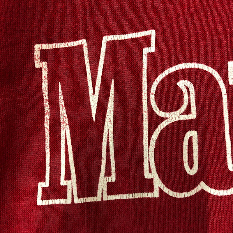 【現状渡し品】【メンズ】 TULTEX タルテックス ~90's MARLBORO HOODIE ~90年代 マルボロ フーディ 長袖 トップス プルオーバー パーカー 145-250917-yo-15-tei サイズ：L カラー：レッド 万代Net店