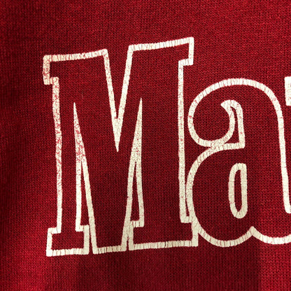 【現状渡し品】【メンズ】 TULTEX タルテックス ~90's MARLBORO HOODIE ~90年代 マルボロ フーディ 長袖 トップス プルオーバー パーカー 145-250917-yo-15-tei サイズ：L カラー：レッド 万代Net店