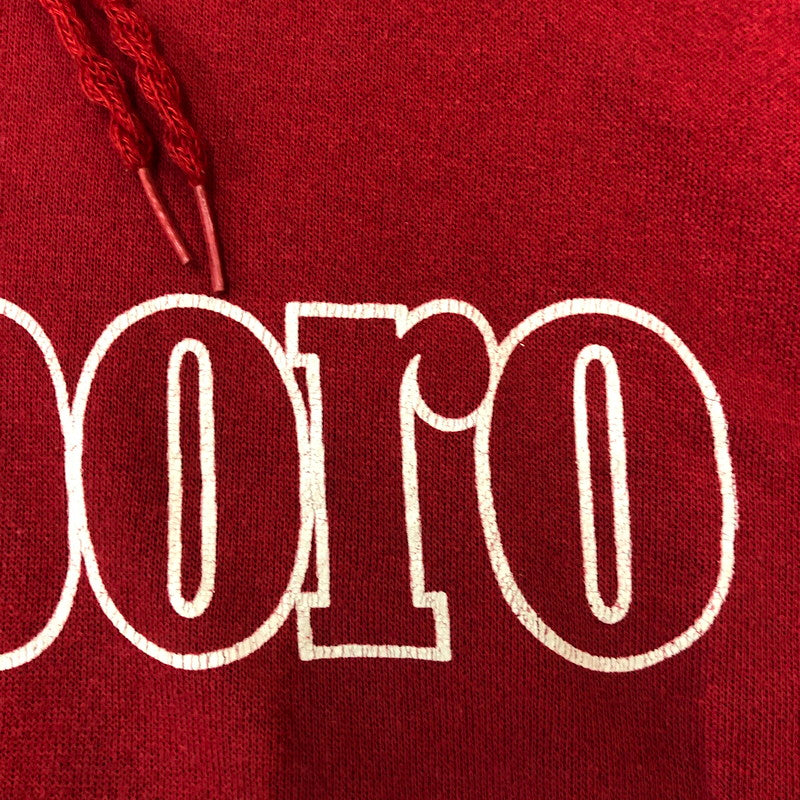 【現状渡し品】【メンズ】 TULTEX タルテックス ~90's MARLBORO HOODIE ~90年代 マルボロ フーディ 長袖 トップス プルオーバー パーカー 145-250917-yo-15-tei サイズ：L カラー：レッド 万代Net店