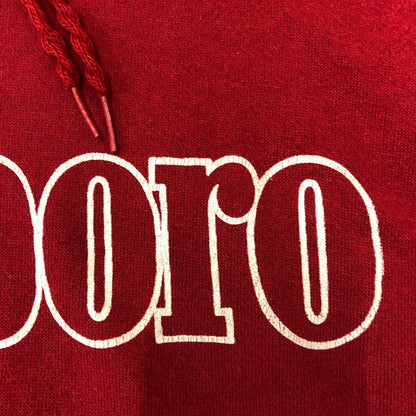 【現状渡し品】【メンズ】 TULTEX タルテックス ~90's MARLBORO HOODIE ~90年代 マルボロ フーディ 長袖 トップス プルオーバー パーカー 145-250917-yo-15-tei サイズ：L カラー：レッド 万代Net店