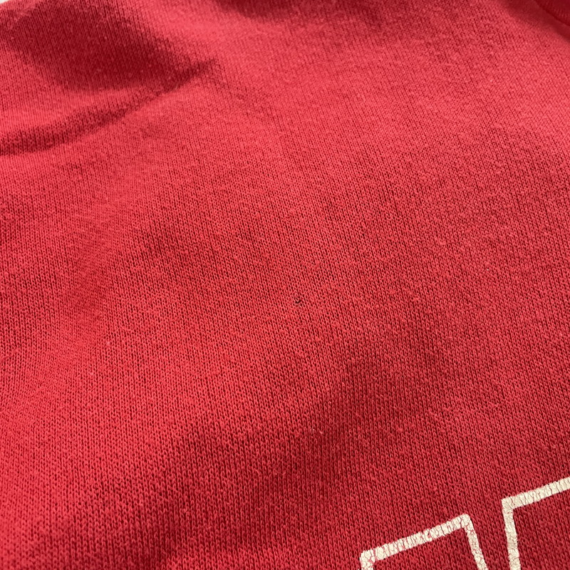 【現状渡し品】【メンズ】 TULTEX タルテックス ~90's MARLBORO HOODIE ~90年代 マルボロ フーディ 長袖 トップス プルオーバー パーカー 145-250917-yo-15-tei サイズ：L カラー：レッド 万代Net店