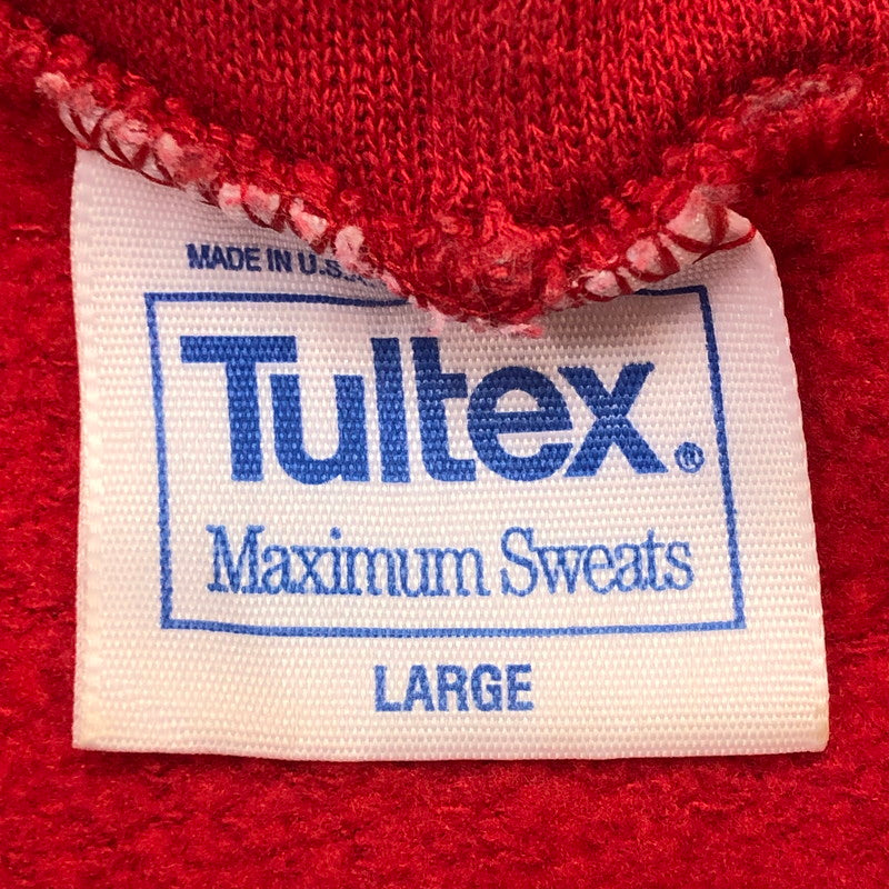 【現状渡し品】【メンズ】 TULTEX タルテックス ~90's MARLBORO HOODIE ~90年代 マルボロ フーディ 長袖 トップス プルオーバー パーカー 145-250917-yo-15-tei サイズ：L カラー：レッド 万代Net店