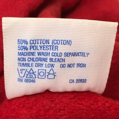 【現状渡し品】【メンズ】 TULTEX タルテックス ~90's MARLBORO HOODIE ~90年代 マルボロ フーディ 長袖 トップス プルオーバー パーカー 145-250917-yo-15-tei サイズ：L カラー：レッド 万代Net店