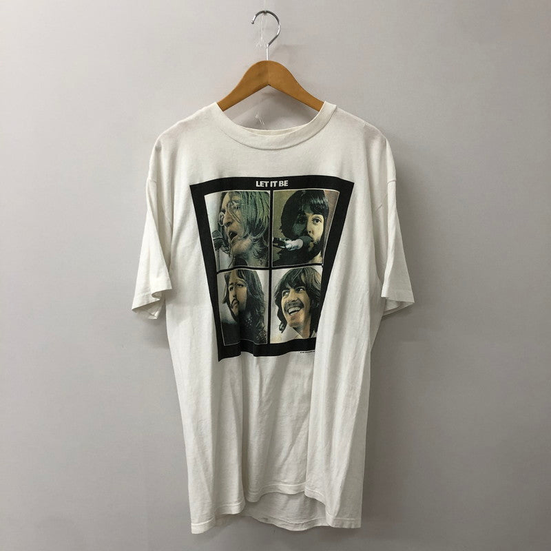 【中古品】【メンズ】 MILLER ミラー 90's The BEATLES LET IT BEE S/S TEE 90年代 ビートルズ LET IT BE ショートスリーブ Tシャツ 半袖 トップス 145-250917-yo-18-tei サイズ：L カラー：ホワイト 万代Net店