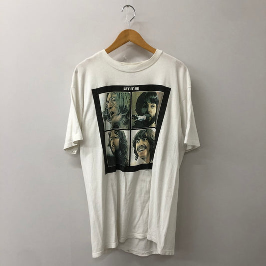 【中古品】【メンズ】 MILLER ミラー 90's The BEATLES LET IT BEE S/S TEE 90年代 ビートルズ LET IT BE ショートスリーブ Tシャツ 半袖 トップス 145-250917-yo-18-tei サイズ：L カラー：ホワイト 万代Net店