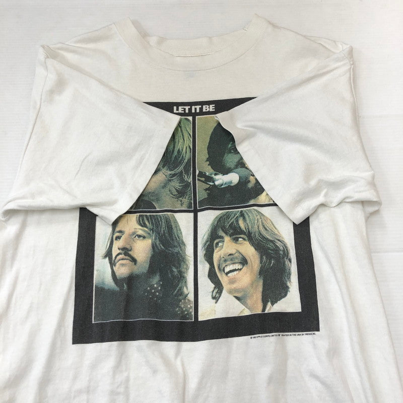 【中古品】【メンズ】 MILLER ミラー 90's The BEATLES LET IT BEE S/S TEE 90年代 ビートルズ LET IT BE ショートスリーブ Tシャツ 半袖 トップス 145-250917-yo-18-tei サイズ：L カラー：ホワイト 万代Net店