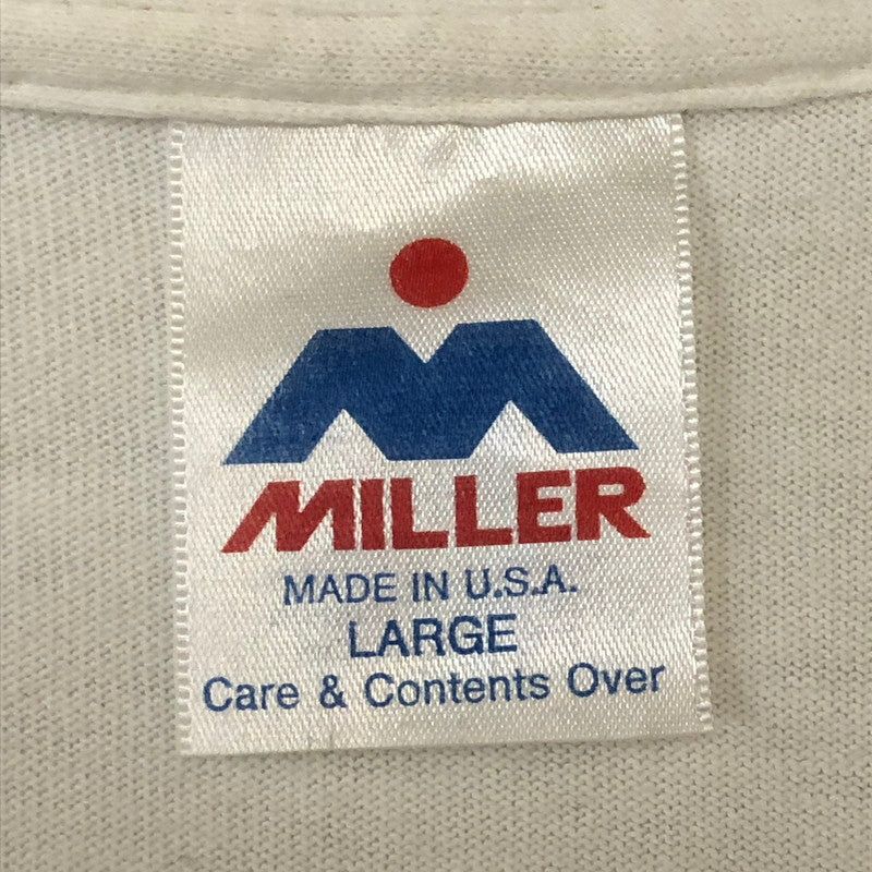 【中古品】【メンズ】 MILLER ミラー 90's The BEATLES LET IT BEE S/S TEE 90年代 ビートルズ LET IT BE ショートスリーブ Tシャツ 半袖 トップス 145-250917-yo-18-tei サイズ：L カラー：ホワイト 万代Net店