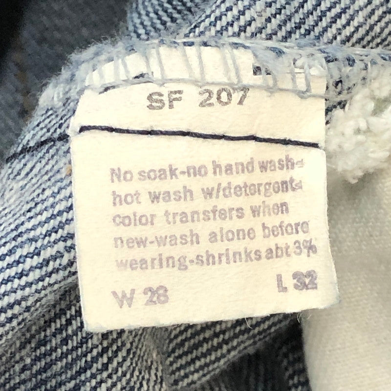 【中古品】【メンズ】 Levi's リーバイス 70~80's FLARE DENIM PANTS VINTAGE 646 70~80年代 フレア デニムパンツ ボトムス ヴィンテージ 156-250917-yo-26-tei サイズ：28 カラー：インディゴ 万代Net店