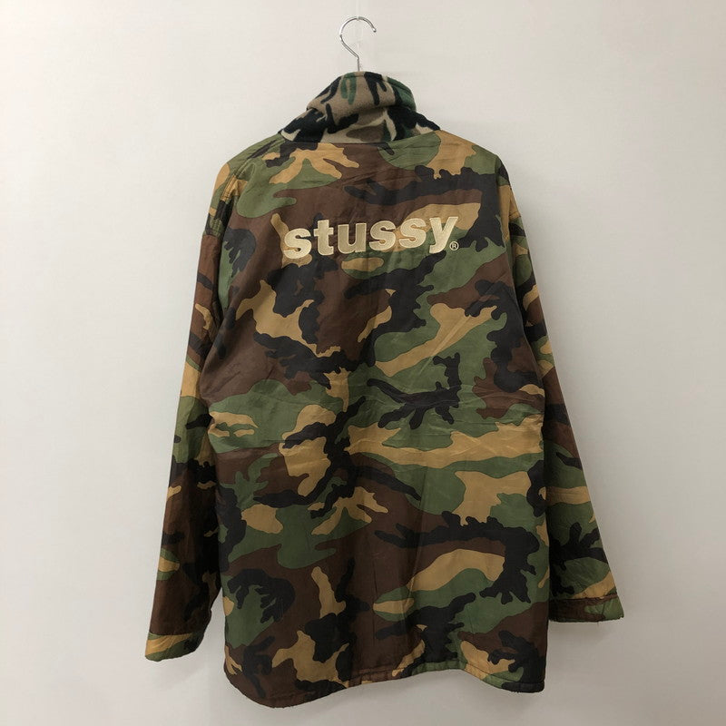 【中古品】【メンズ】 STUSSY ステューシー 90's REVERSIBLE CAMOUFLAGE JACKET 90年代 リバーシブル カモフラージュ ジャケット アウター 142-250918-yo-10-tei サイズ：表記無し カラー：カモ 万代Net店
