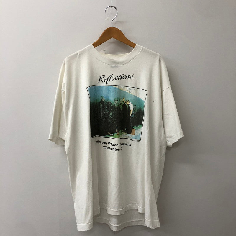 【中古品】【メンズ】 FRUITS OF THE LOOM フルーツオブザルーム 90's S/S REFLECTIONS TEE 90年代 ショートスリーブ リフレクションズ Tシャツ 半袖 トップス 145-250917-yo-17-tei サイズ：XXL カラー：ホワイト 万代Net店