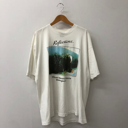 【中古品】【メンズ】 FRUITS OF THE LOOM フルーツオブザルーム 90's S/S REFLECTIONS TEE 90年代 ショートスリーブ リフレクションズ Tシャツ 半袖 トップス 145-250917-yo-17-tei サイズ：XXL カラー：ホワイト 万代Net店