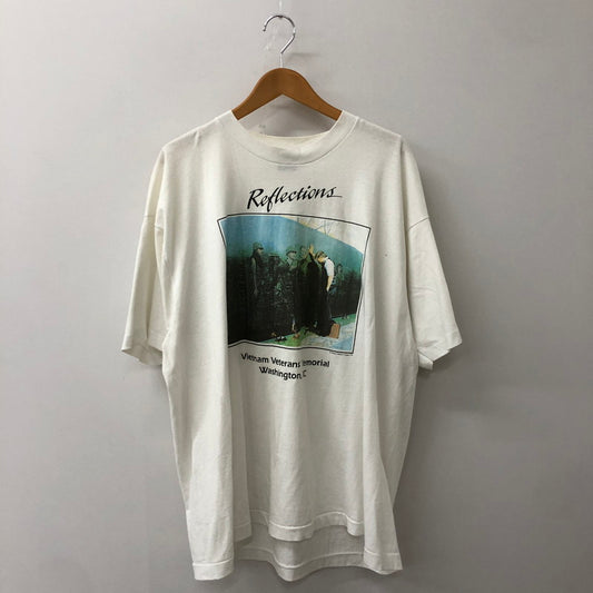 【中古品】【メンズ】 FRUITS OF THE LOOM フルーツオブザルーム 90's S/S REFLECTIONS TEE 90年代 ショートスリーブ リフレクションズ Tシャツ 半袖 トップス 145-250917-yo-17-tei サイズ：XXL カラー：ホワイト 万代Net店