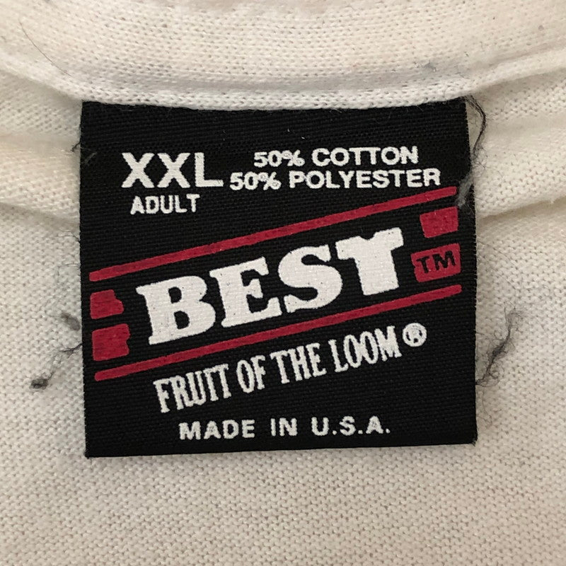 【中古品】【メンズ】 FRUITS OF THE LOOM フルーツオブザルーム 90's S/S REFLECTIONS TEE 90年代 ショートスリーブ リフレクションズ Tシャツ 半袖 トップス 145-250917-yo-17-tei サイズ：XXL カラー：ホワイト 万代Net店