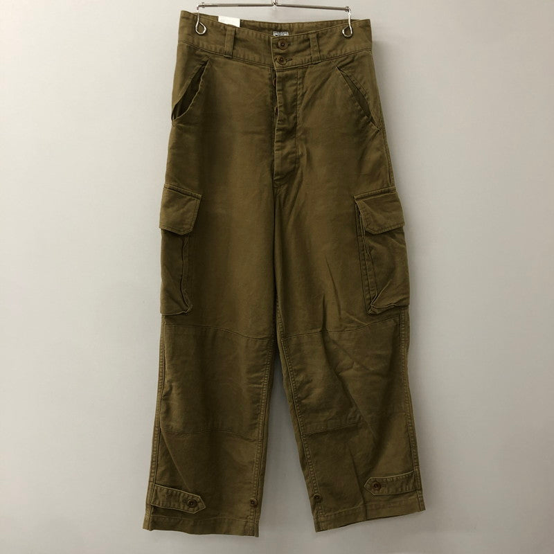 【中古品】【メンズ】 Johnbull ジョンブル Sewing Chop O'alls FRENCH ARMY FIELD TROUSERS SC112 ソーイングチョップオールズ フランス軍 フィールド トラウザーズパンツ ボトムス 156-250917-yo-24-tei サイズ：26 カラー：カーキ 万代Net店