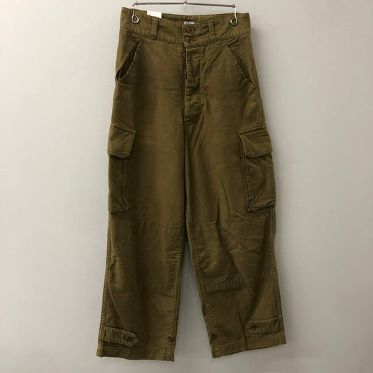 【中古品】【メンズ】 Johnbull ジョンブル Sewing Chop O'alls FRENCH ARMY FIELD TROUSERS SC112 ソーイングチョップオールズ フランス軍 フィールド トラウザーズパンツ ボトムス 156-250917-yo-24-tei サイズ：26 カラー：カーキ 万代Net店