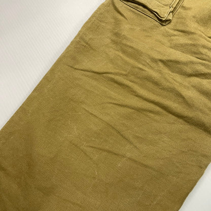 【中古品】【メンズ】 Johnbull ジョンブル Sewing Chop O'alls FRENCH ARMY FIELD TROUSERS SC112 ソーイングチョップオールズ フランス軍 フィールド トラウザーズパンツ ボトムス 156-250917-yo-24-tei サイズ：26 カラー：カーキ 万代Net店