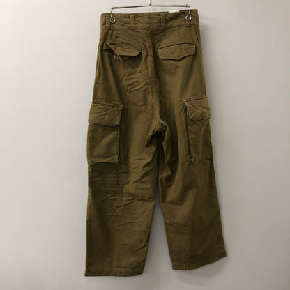 【中古品】【メンズ】 Johnbull ジョンブル Sewing Chop O'alls FRENCH ARMY FIELD TROUSERS SC112 ソーイングチョップオールズ フランス軍 フィールド トラウザーズパンツ ボトムス 156-250917-yo-24-tei サイズ：26 カラー：カーキ 万代Net店