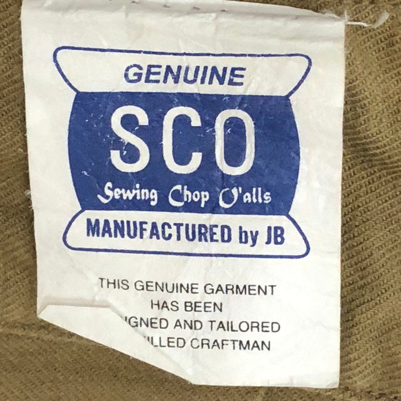 【中古品】【メンズ】 Johnbull ジョンブル Sewing Chop O'alls FRENCH ARMY FIELD TROUSERS SC112 ソーイングチョップオールズ フランス軍 フィールド トラウザーズパンツ ボトムス 156-250917-yo-24-tei サイズ：26 カラー：カーキ 万代Net店