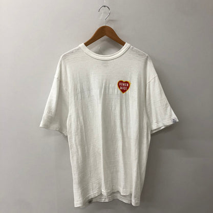 【中古品】【メンズ】 HUMAN MADE ヒューマンメイド 23SS GRAPHIC T-SHIRT グラフィク Tシャツ 半袖 トップス 142-250918-yo-06-tei サイズ：L カラー：ホワイト 万代Net店