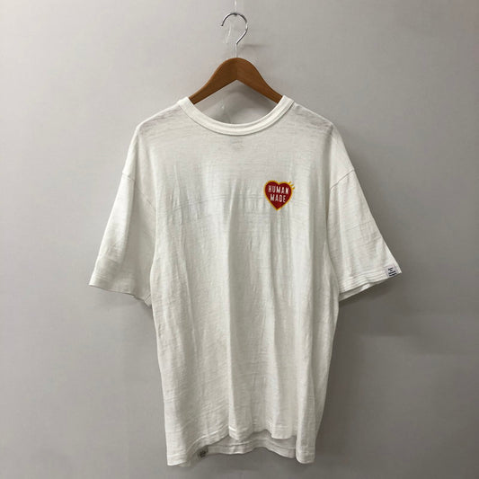 【中古品】【メンズ】 HUMAN MADE ヒューマンメイド 23SS GRAPHIC T-SHIRT グラフィク Tシャツ 半袖 トップス 142-250918-yo-06-tei サイズ：L カラー：ホワイト 万代Net店