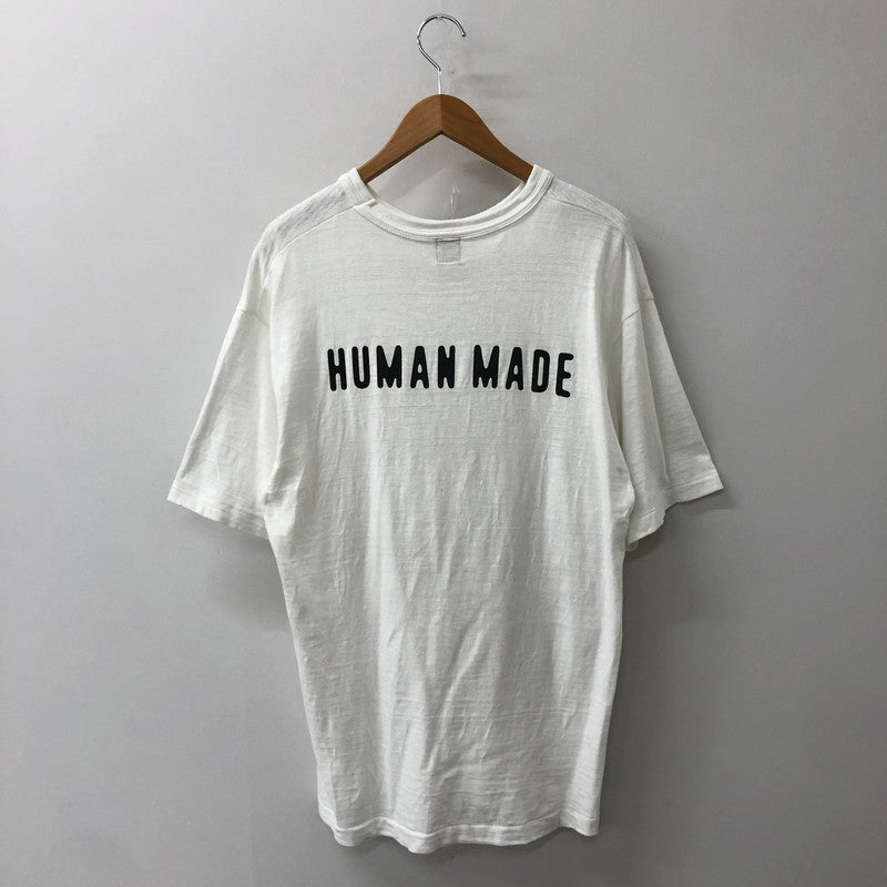 【中古品】【メンズ】 HUMAN MADE ヒューマンメイド 23SS GRAPHIC T-SHIRT グラフィク Tシャツ 半袖 トップス 142-250918-yo-06-tei サイズ：L カラー：ホワイト 万代Net店