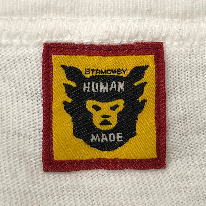 【中古品】【メンズ】 HUMAN MADE ヒューマンメイド 23SS GRAPHIC T-SHIRT グラフィク Tシャツ 半袖 トップス 142-250918-yo-06-tei サイズ：L カラー：ホワイト 万代Net店
