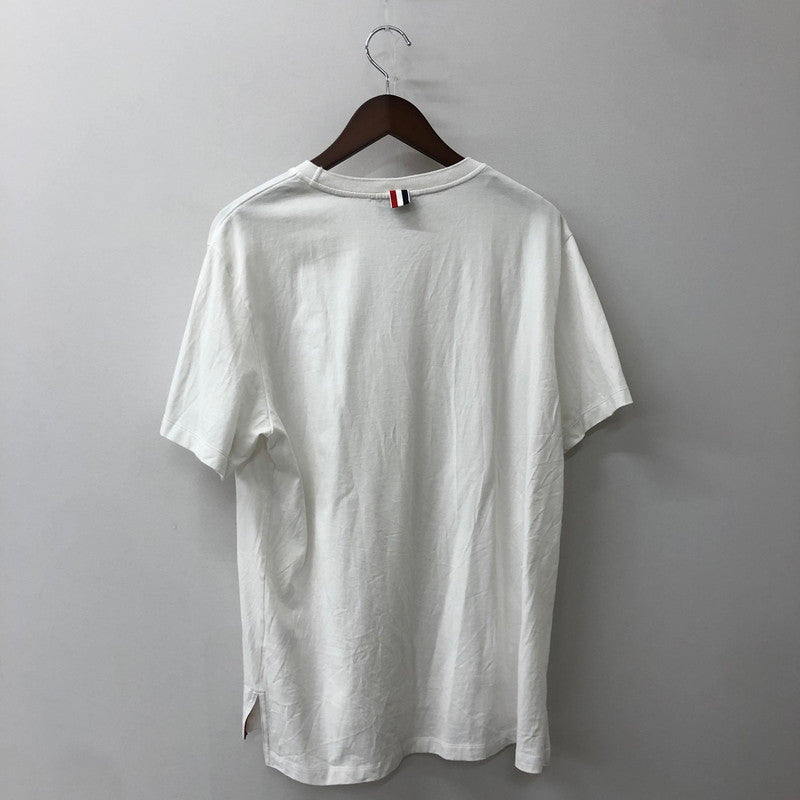 【中古品】【メンズ】 COTTON S/S TEE MJS067A-00042-100 コットン ショートスリーブ Tシャツ 半袖 トップス 141-250918-yo-05-fuzh サイズ：3 カラー：ホワイト 万代Net店