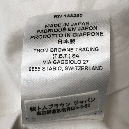 【中古品】【メンズ】 COTTON S/S TEE MJS067A-00042-100 コットン ショートスリーブ Tシャツ 半袖 トップス 141-250918-yo-05-fuzh サイズ：3 カラー：ホワイト 万代Net店