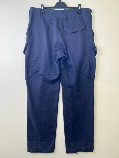 【中古品】【メンズ】 ROYAL NAVY ロイヤルネイビー イギリス海軍 90'S TROUSERS COMBAT NAVY BLUE FR PS ボトムス パンツ ヴィンテージ ミリタリー 156-260924-AS-7-hon サイズ：80/96/112 カラー：ネイビー 万代Net店